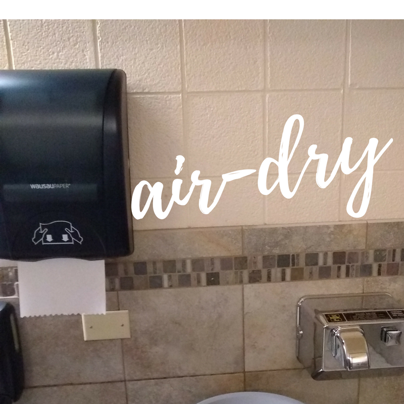 Air dry at UnexpectedHoney.com